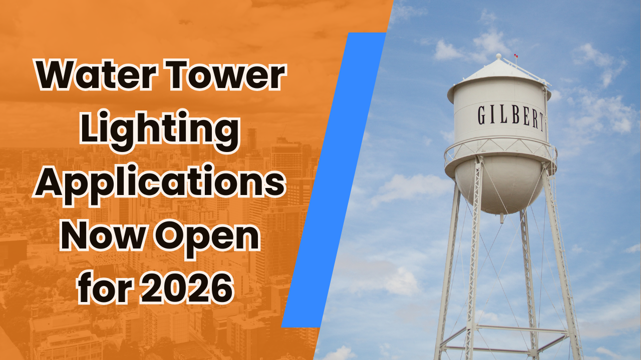 🏗️ Water Tower Lighting Applications Now Open for 2026