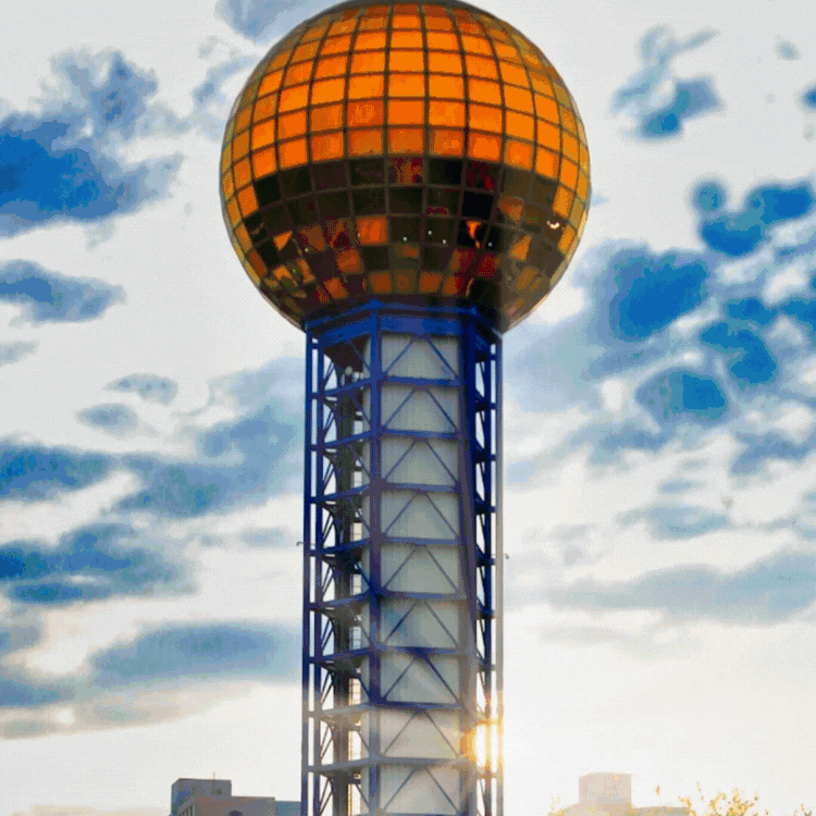 🎡 Golden Views Above Knoxville