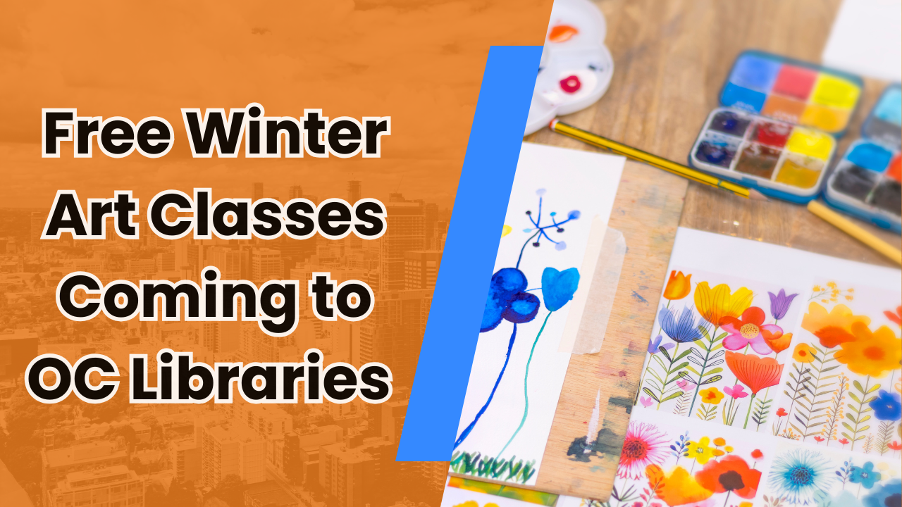 🎨 Free Winter Art Classes Coming to OC Libraries
