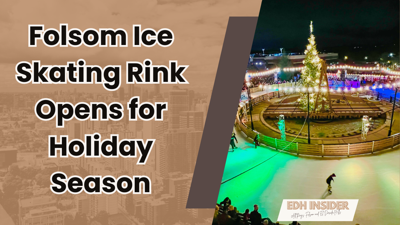 Folsom Ice Skating Rink Opens for Holiday Season